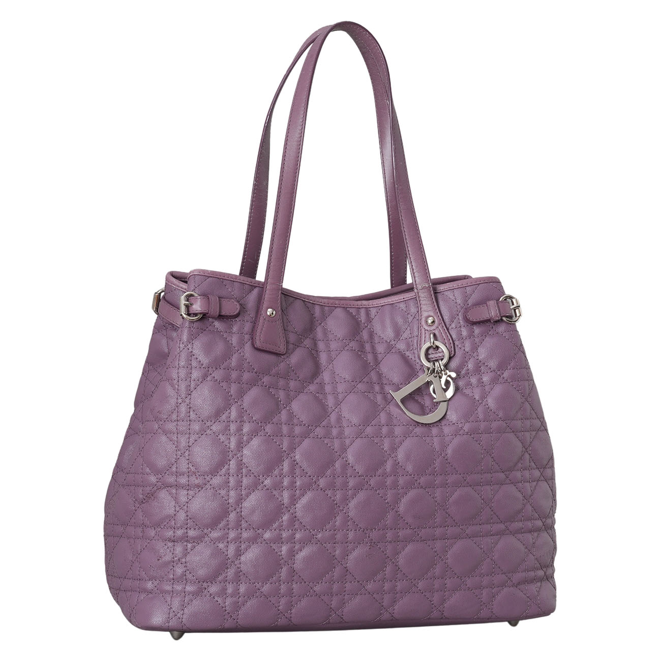 CHRISTIAN DIOR(USED)디올 까나쥬 토트백